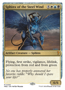 Sphinx of the Steel Wind (White Border) [Mystery Booster 2] - The Mythic Store | 24h Order Processing