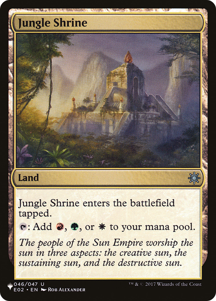Jungle Shrine (E02) [The List] - The Mythic Store | 24h Order Processing
