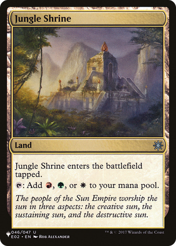 Jungle Shrine (E02) [The List] - The Mythic Store | 24h Order Processing