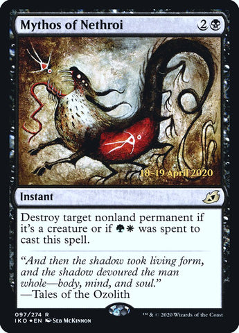 Mythos of Nethroi [Ikoria: Lair of Behemoths Prerelease Promos] - The Mythic Store | 24h Order Processing