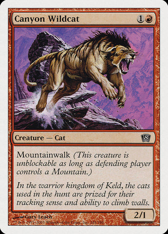 Canyon Wildcat [Eighth Edition] - The Mythic Store | 24h Order Processing
