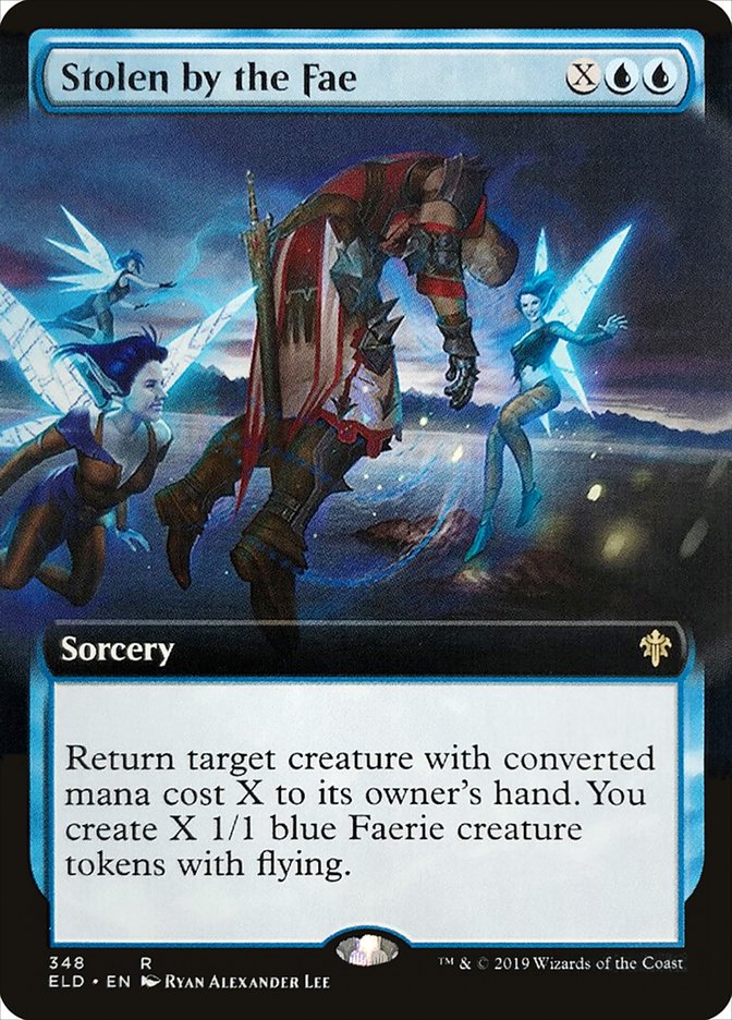 Stolen by the Fae (Extended Art) [Throne of Eldraine] - The Mythic Store | 24h Order Processing
