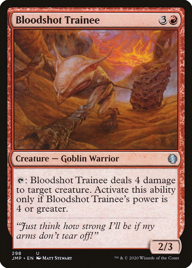 Bloodshot Trainee [Jumpstart] - The Mythic Store | 24h Order Processing
