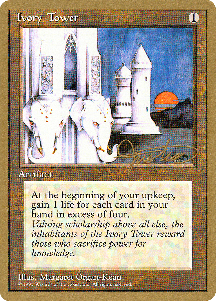 Ivory Tower (Mark Justice) [Pro Tour Collector Set] - The Mythic Store | 24h Order Processing