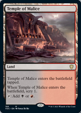 Temple of Malice [Innistrad: Crimson Vow Commander] - The Mythic Store | 24h Order Processing