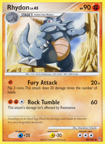 Rhydon (80/147) [Platinum: Supreme Victors] - The Mythic Store | 24h Order Processing