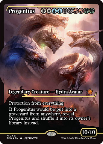 Progenitus (Showcase) [Foundations] - The Mythic Store | 24h Order Processing