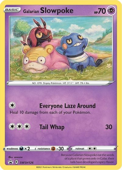 Galarian Slowpoke (SWSH126) [Sword & Shield: Black Star Promos] - The Mythic Store | 24h Order Processing