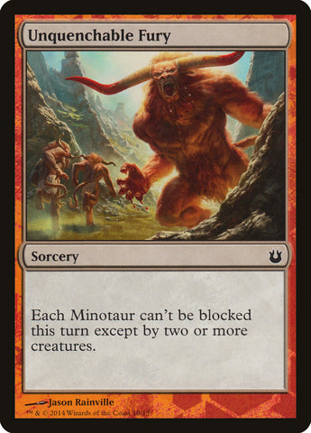 Unquenchable Fury [Born of the Gods Battle the Horde] - The Mythic Store | 24h Order Processing