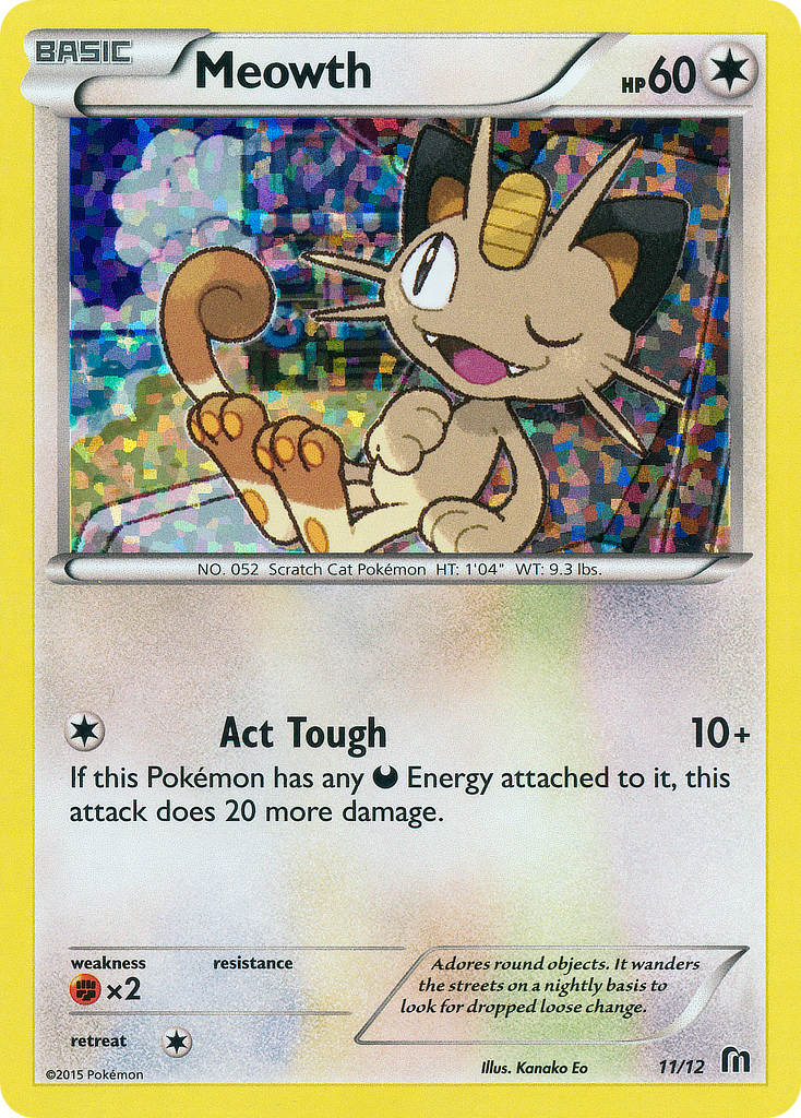 Meowth (11/12) [McDonald's Promos: 2016 Collection] - The Mythic Store | 24h Order Processing