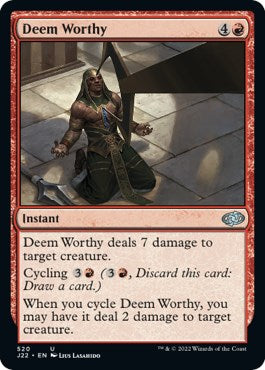 Deem Worthy [Jumpstart 2022] - The Mythic Store | 24h Order Processing