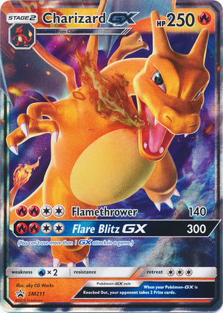 Charizard GX (SM211) (Jumbo Card) [Sun & Moon: Black Star Promos] - The Mythic Store | 24h Order Processing
