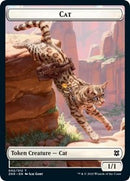 Cat // Construct Double-Sided Token [Zendikar Rising Tokens] - The Mythic Store | 24h Order Processing