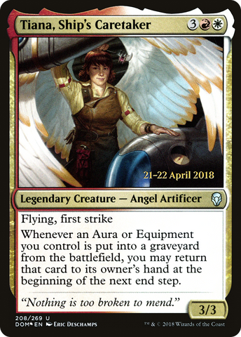 Tiana, Ship's Caretaker [Dominaria Prerelease Promos] - The Mythic Store | 24h Order Processing