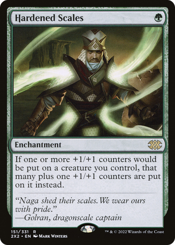 Hardened Scales [Double Masters 2022] - The Mythic Store | 24h Order Processing