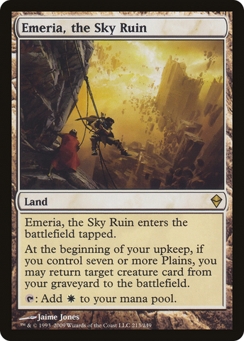Emeria, the Sky Ruin [Zendikar] - The Mythic Store | 24h Order Processing