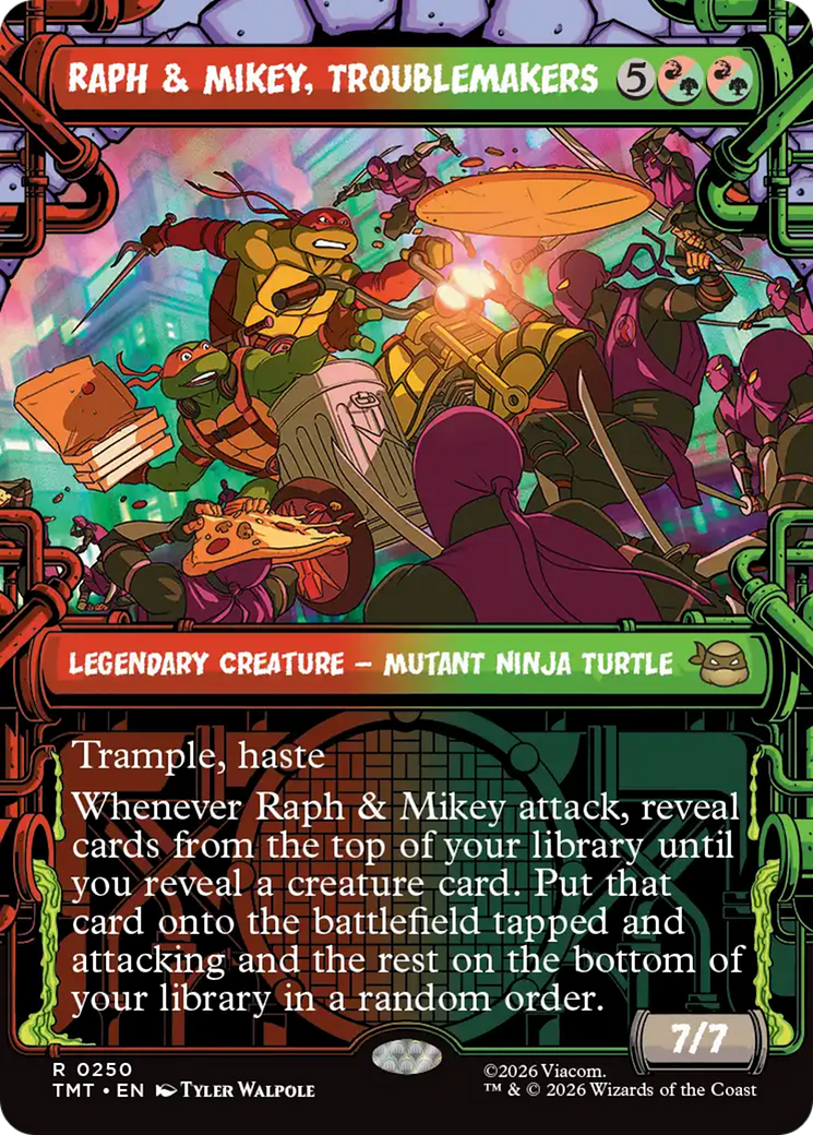 Raph & Mikey, Troublemakers (Showcase) [Teenage Mutant Ninja Turtles] - The Mythic Store | 24h Order Processing