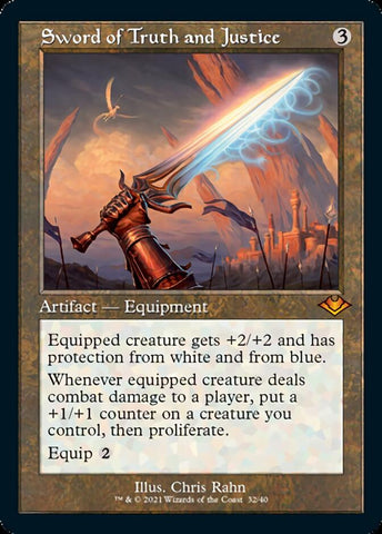 Sword of Truth and Justice (Retro) [Modern Horizons] - The Mythic Store | 24h Order Processing