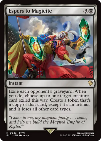 Espers to Magicite [FINAL FANTASY Commander] - The Mythic Store | 24h Order Processing