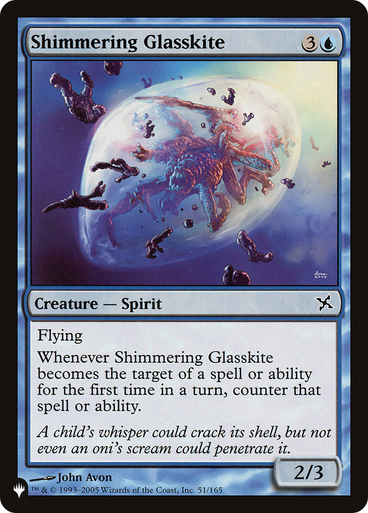 Shimmering Glasskite [The List] - The Mythic Store | 24h Order Processing