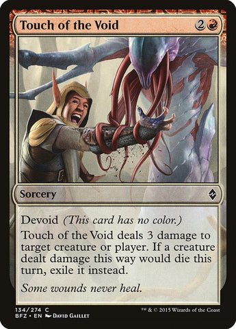 Touch of the Void [Battle for Zendikar] - The Mythic Store | 24h Order Processing