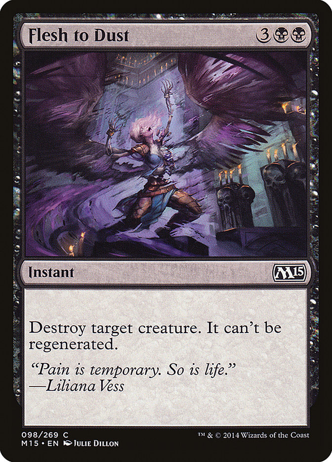 Flesh to Dust [Magic 2015] - The Mythic Store | 24h Order Processing