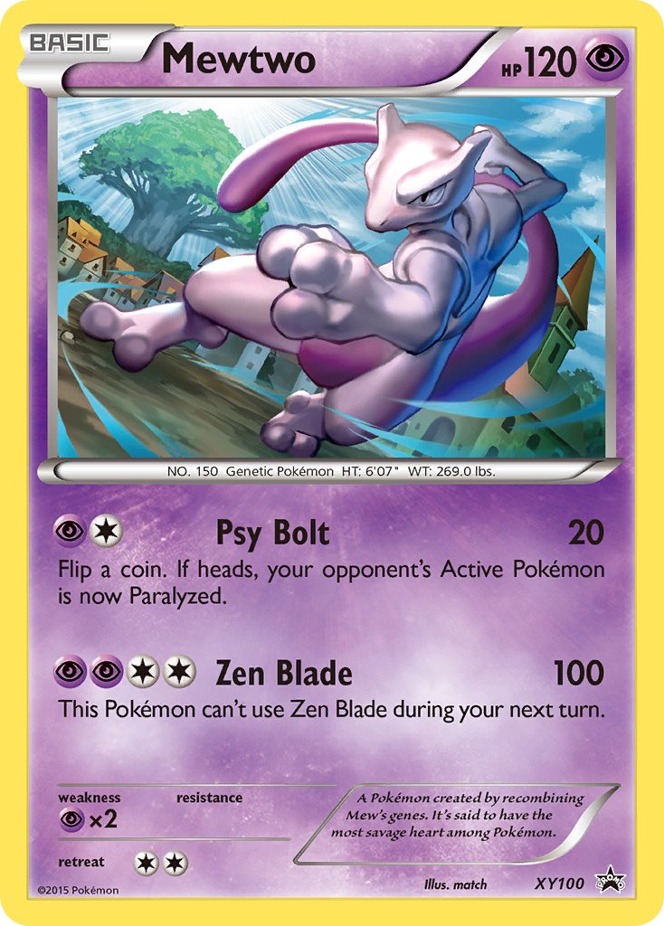 Mewtwo (XY100) [XY: Black Star Promos] - The Mythic Store | 24h Order Processing