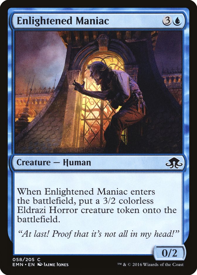 Enlightened Maniac [Eldritch Moon] - The Mythic Store | 24h Order Processing