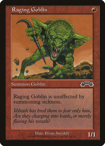 Raging Goblin [Exodus] - The Mythic Store | 24h Order Processing