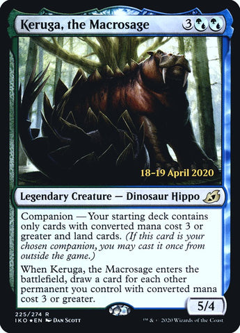 Keruga, the Macrosage [Ikoria: Lair of Behemoths Prerelease Promos] - The Mythic Store | 24h Order Processing