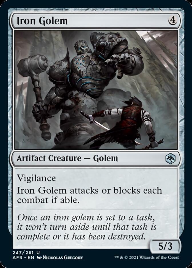 Iron Golem [Dungeons & Dragons: Adventures in the Forgotten Realms] - The Mythic Store | 24h Order Processing