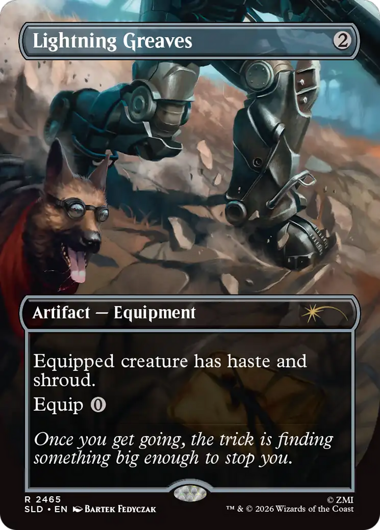 Lightning Greaves (2465) [Secret Lair Drop Series] - The Mythic Store | 24h Order Processing