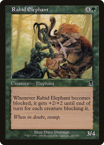 Rabid Elephant [Odyssey] - The Mythic Store | 24h Order Processing