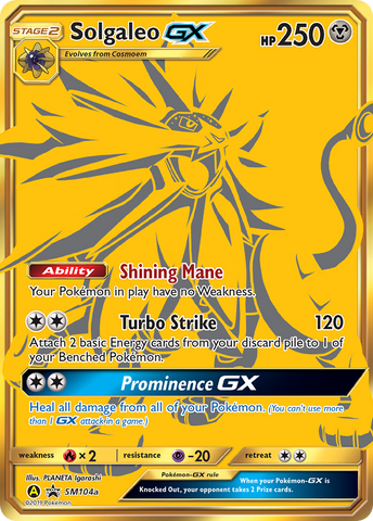 Solgaleo GX (SM104a) [Sun & Moon: Black Star Promos] - The Mythic Store | 24h Order Processing