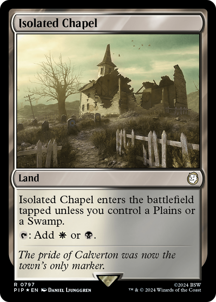 Isolated Chapel (Surge Foil) [Fallout] - The Mythic Store | 24h Order Processing