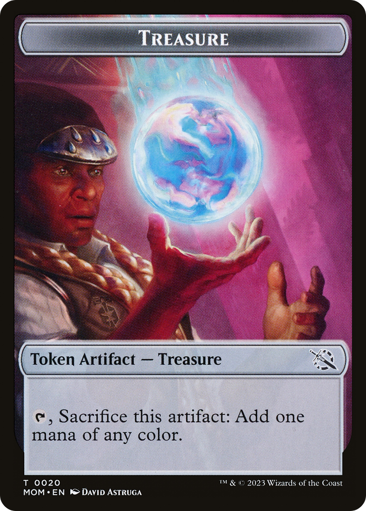 Treasure (20) // Phyrexian Hydra (12) Double-Sided Token [March of the Machine Tokens] - The Mythic Store | 24h Order Processing