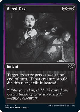 Bleed Dry [Innistrad: Double Feature] - The Mythic Store | 24h Order Processing