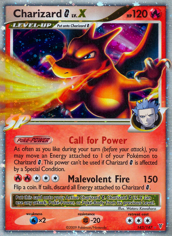Charizard G LV.X (143/147) [Platinum: Supreme Victors] - The Mythic Store | 24h Order Processing