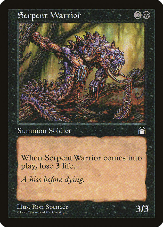 Serpent Warrior [Stronghold] - The Mythic Store | 24h Order Processing