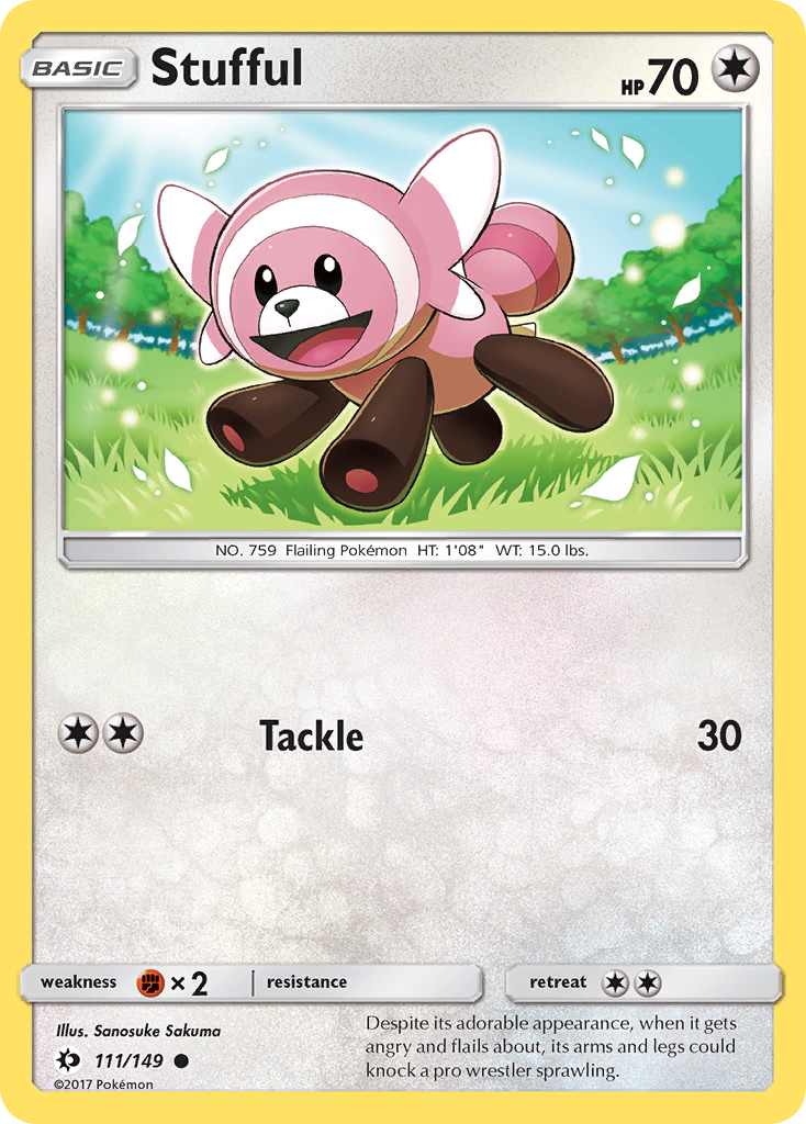 Stufful (111/149) [Sun & Moon: Base Set] - The Mythic Store | 24h Order Processing
