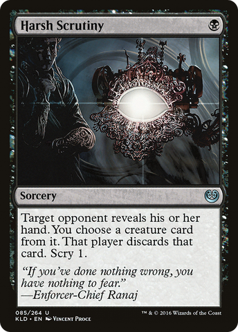 Harsh Scrutiny [Kaladesh] - The Mythic Store | 24h Order Processing