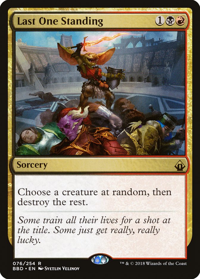 Last One Standing [Battlebond] - The Mythic Store | 24h Order Processing