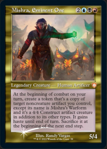 Mishra, Eminent One (039) (Retro) (Display Commander) [The Brothers' War Commander] - The Mythic Store | 24h Order Processing