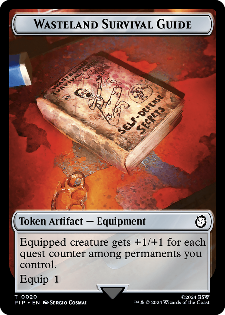 Energy Reserve // Wasteland Survival Guide Double-Sided Token [Fallout Tokens] - The Mythic Store | 24h Order Processing