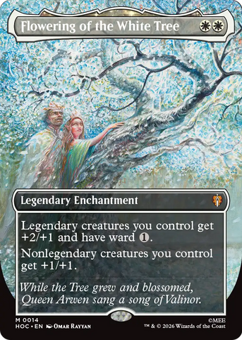 Flowering of the White Tree (Borderless) [The Hobbit: Eternal-Legal] - The Mythic Store | 24h Order Processing