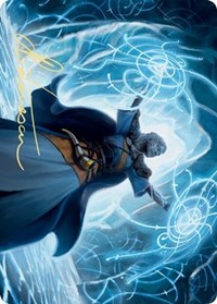 Frost Augur Art Card (Gold-Stamped Signature) [Kaldheim Art Series] - The Mythic Store | 24h Order Processing