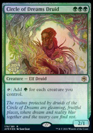 Circle of Dreams Druid [Dungeons & Dragons: Adventures in the Forgotten Realms Prerelease Promos] - The Mythic Store | 24h Order Processing