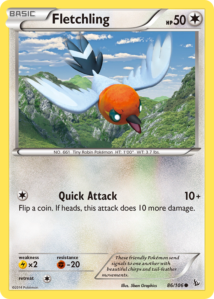 Fletchling (86/106) [XY: Flashfire] - The Mythic Store | 24h Order Processing