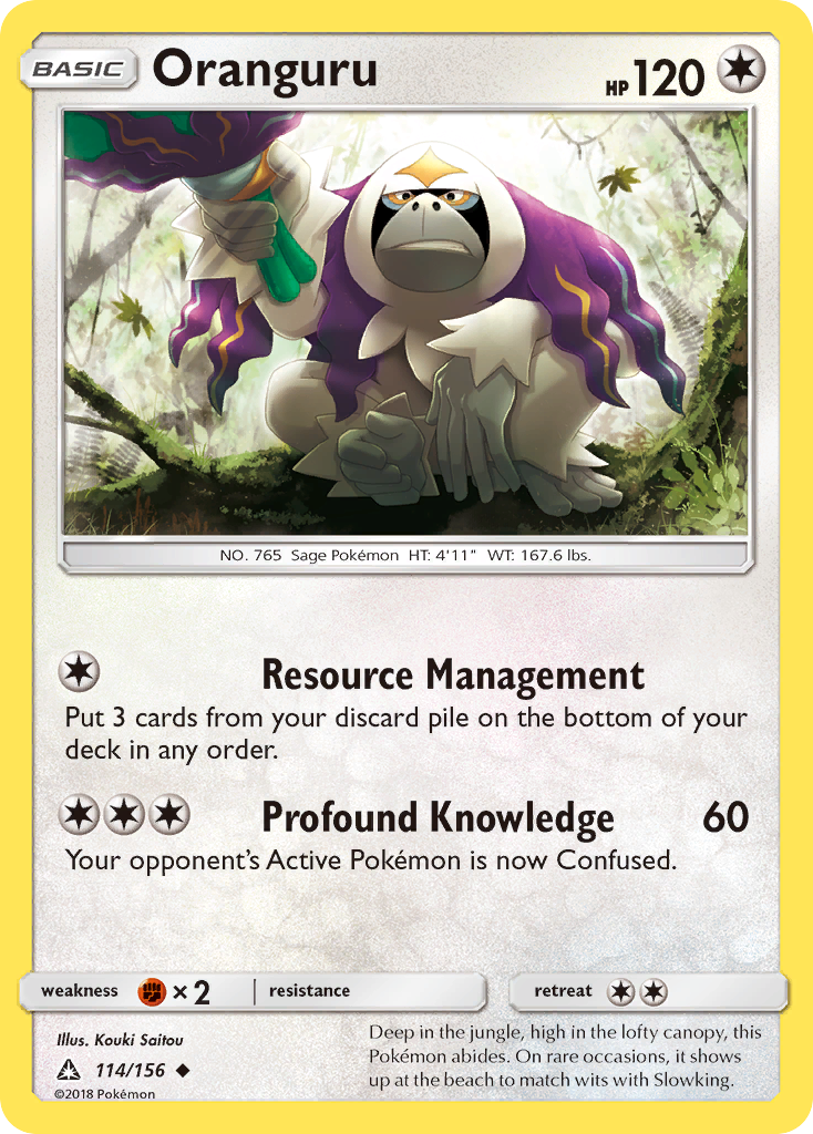 Oranguru (114/156) [Sun & Moon: Ultra Prism] - The Mythic Store | 24h Order Processing