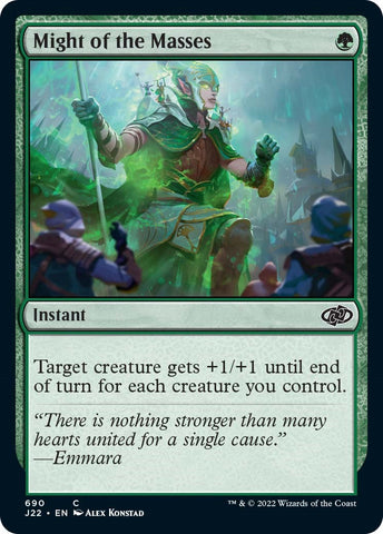 Might of the Masses [Jumpstart 2022] - The Mythic Store | 24h Order Processing